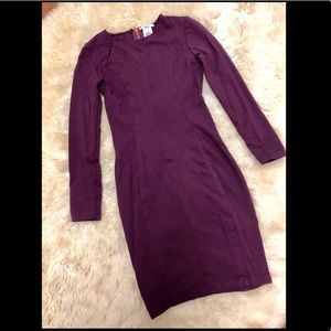 Stunning burgundy dress